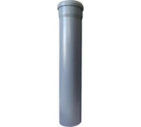 Труба МультиМирПласт 50 серая, упак.40 шт. ТР ВК 50/250/40