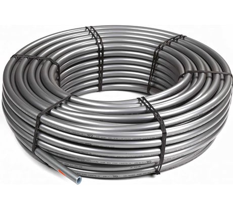 Труба RTP PE-Xa 16x2.2 EVOH 25м серый металлик 26882