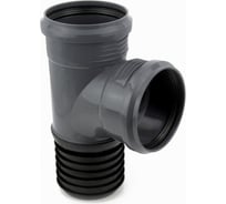 Тройник восстановитель раструба RTP ВК ПП 110x110x96 коробка серый 37170