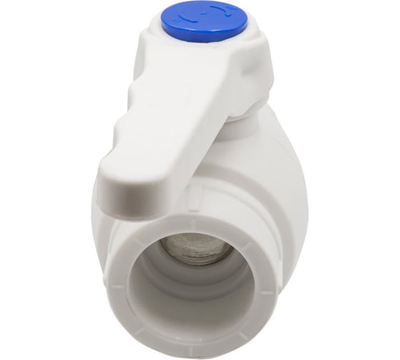 Кран шаровой EVER PLAST 32 ручка PP-R БЕЛЫЙ Россия 541374