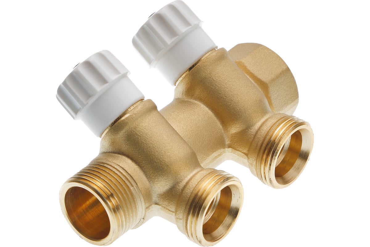 Коллектор TECE универсальный с запорными вентилями, 3/4x3/4 дюйма ...