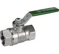 Шаровой кран Giacomini со стандартным проходом, зеленая рукоятка, 3/4" R250WX024