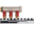 Коллектор с шаровыми кранами STOUT Smb 6210 011203 1", 3 отвода 1/2", красные ручки RG0091AACQLORH 4