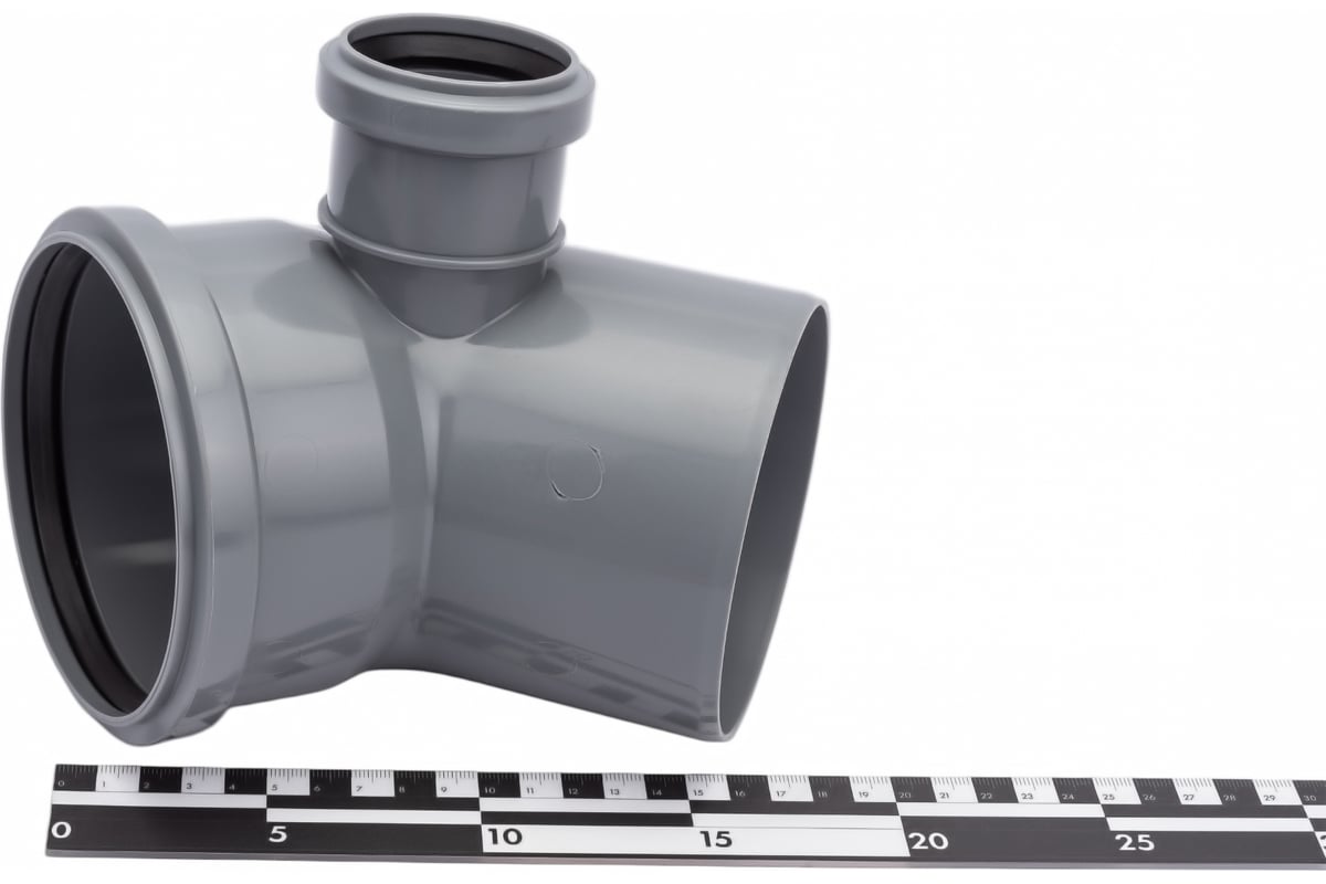 Отвод ПОЛИТЭК 110x45 с выходом 50 (правый) 345111050П - выгодная цена ...