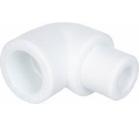 Угольник RTP PPR внутреннее/наружное присоединение 25x20x90 белый 28074