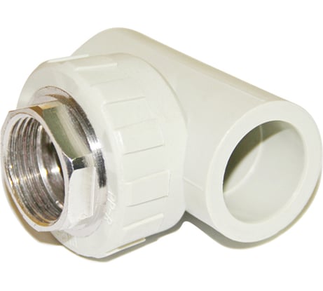 Полипропиленовый тройник Гроссис ВР 25-1/2" 0301788