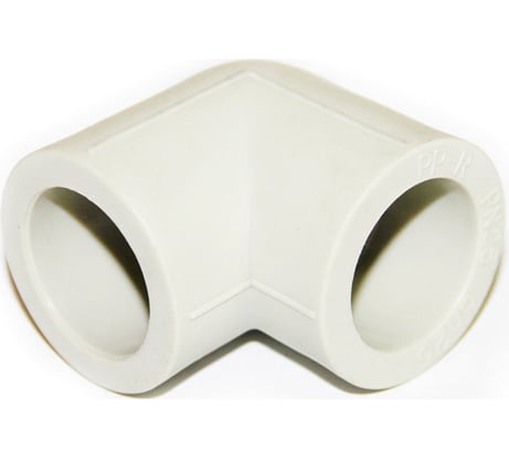 Полипропиленовый угольник Гроссис 90` D20 0301666