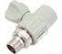 Радиаторный кран Политэк 25x1/2 прямой PPRC, серый (25/75) 9999012512с 2