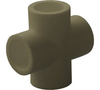 Крестовина ПОЛИТЭК 32 PPRC, серый 9000002032с