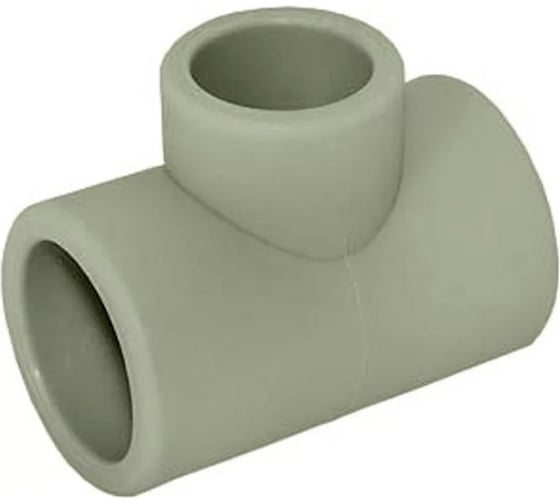Переходной тройник ПОЛИТЭК 50/40/50 PPRC серый 9300504050С 1