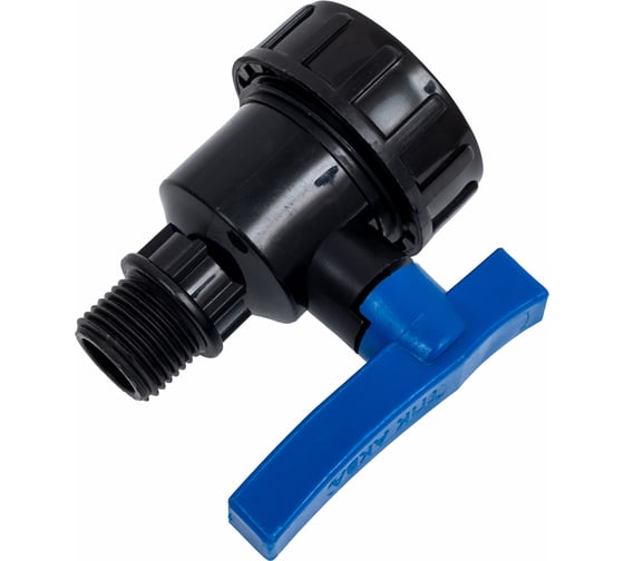 Шаровой компрессионный кран ПОЛИТЭК ВР/НР 1/2x1/2 ТПК-АКВА, 552221212
