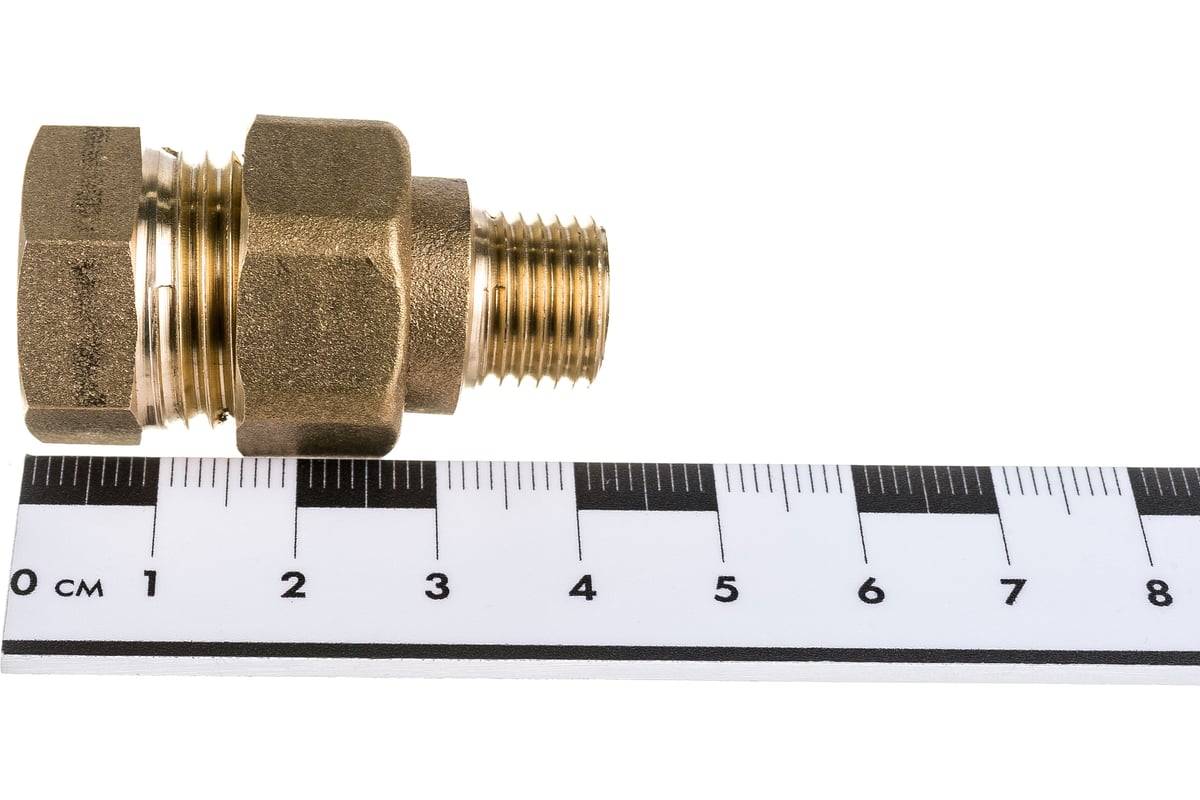 Американка Гроссис (латунь) ВР-НР 1/4\" 0730286 - выгодная цена, отзывы ...