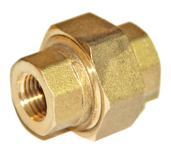 Американка Гроссис (латунь) 2 х ВР 1/4" 0730285 1