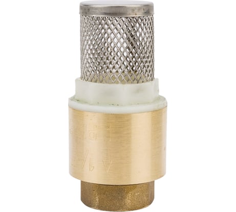 Обратный клапан Гроссис латунный, донный 1/2" HYDRO-S 0470060