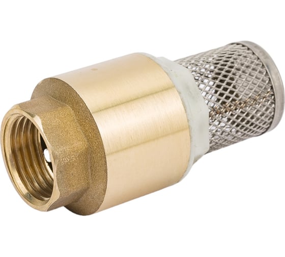 Обратный клапан Гроссис латунный, донный 1/2" HYDRO-S 0470060