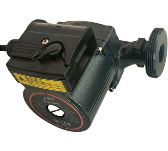 Циркуляционный насос LEO LRP 32-70/180, 105/130/150 Вт, 220В, Q 37/50/67 лмин, Hmax 5.2/6/6.3 м 1093