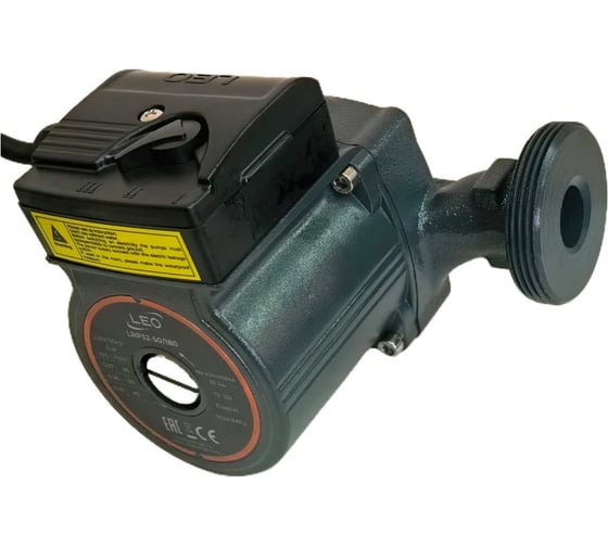 Циркуляционный насос LEO LRP 32-50/180, 40/60/85 Вт, 220В, Q 32/47/60 лмин, Hmax 2.5/3.8/4.5 м 1091