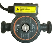 Циркуляционный насос LEO LRP 25-60/180, 45/69/96 Вт, 220В, Q 32/47/66 лмин, Hmax 2.8/4.5/5.5 м  1088