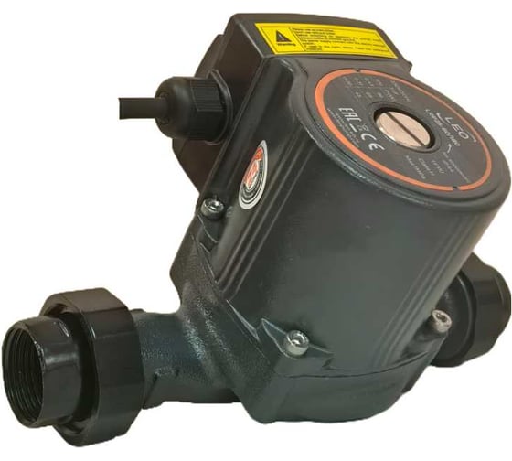 Циркуляционный насос LEO LRP 25-60/180, 45/69/96 Вт, 220В, Q 32/47/66 лмин, Hmax 2.8/4.5/5.5 м  1088