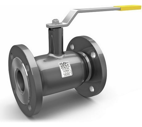 Шаровой кран LD ДУ 50/40 PN40 фланцевый КШЦФ вода L=180 мм 537287 LD 12200509402MULD000000000