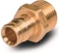 Соединитель BARBI Rayper латунь 20x3/4" нр 10бар, t-95 град С, KRC2034 1