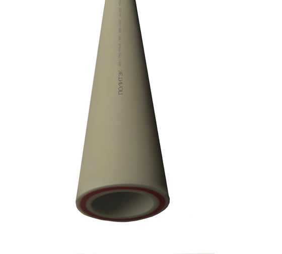 Труба ПОЛИТЭК PPRC PN 25 ф20x3,4 армир.стекл. (СЕРЫЕ) 4м 9250020034С