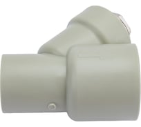 Сетчатый фильтр ПОЛИТЭК внутр./наруж. 40x1 PPRC (СЕРЫЕ) 9100314001с