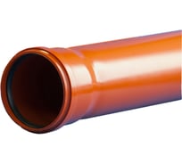 Труба ПОЛИТЭК с раструбом 110x2,7x1000 наруж., 22701101