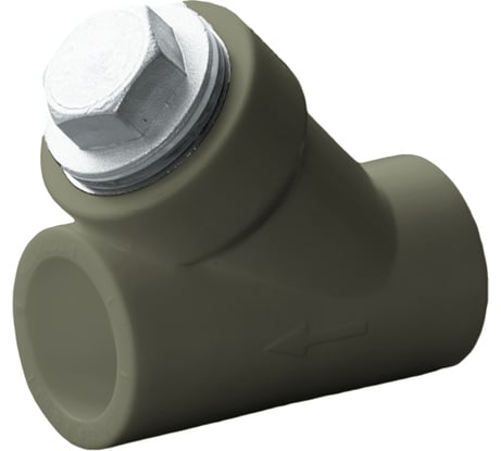 Сетчатый фильтр ПОЛИТЭК внутр./внутр. 32x1 PPRC (СЕРЫЕ) 9100303201с