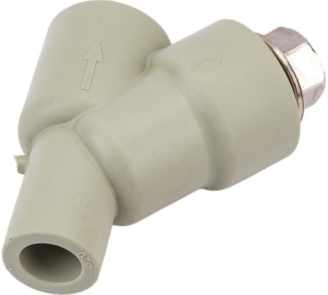 Сетчатый фильтр ПОЛИТЭК внутр./наруж. 20x1/2 PPRC (СЕРЫЕ) 9100312012с