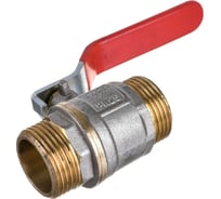 Шаровой кран AquaHit полнопроходной наружная-наружная, ручка 1" BV.316.06