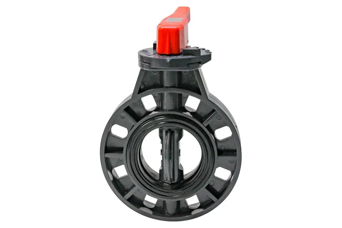 Дисковый поворотный затвор AQUAVIVA DN 160 с ручкой, уплотнение EPDM ...