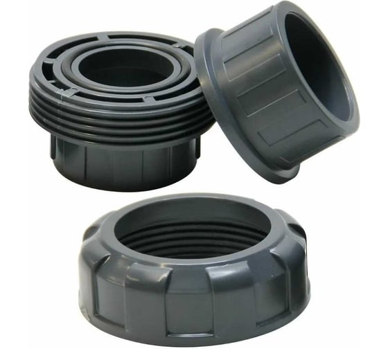 Разборная муфта НПВХ AQUAVIVA c уплотнением EPDM DN 63 BOD0630 48002