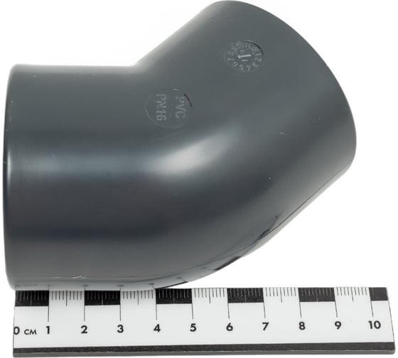 Клеевой отвод НПВХ AQUAVIVA 45 DN 50 PN16 ELW05045 40306