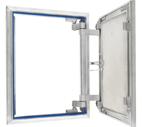 Алюминиевый ревизионный люк Promlyuk Омега лайт 25-60 91250600