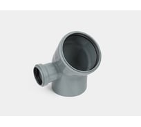 Канализационный отвод КОНТУР РР D110x45 с левым выходом D50 СТАНДАРТ 072404110211