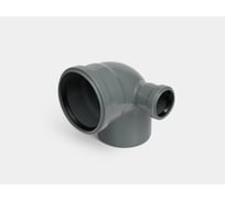 Канализационный отвод КОНТУР РР D110x90 с правым выходом D50 СТАНДАРТ 072403110100
