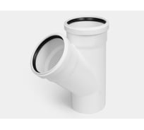 Канализационный тройник КОНТУР РР D110x110/45 УЮТ 074501110300