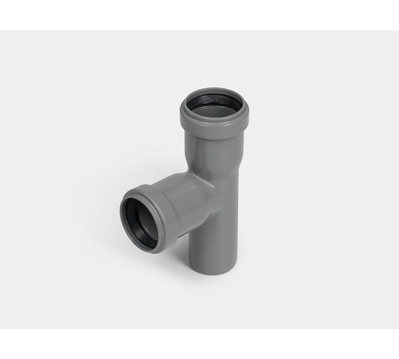 Канализационный тройник КОНТУР РР D40x40/90 СТАНДАРТ 072501040511 1