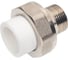 Муфтовая американка КОНТУР PPR НР D25-3/4 усиленная 011301025200 3