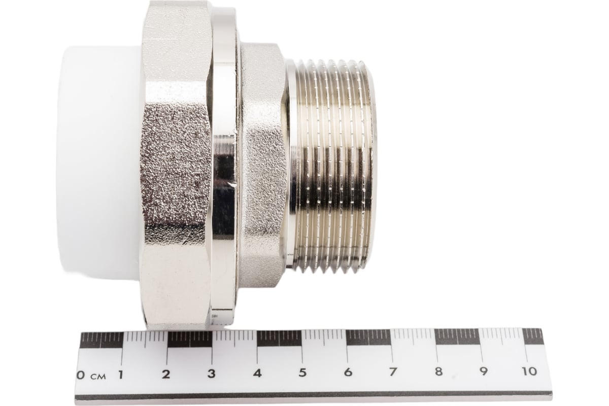 Муфтовая американка КОНТУР PPR НР D40-1 1/2 усиленная 011301040500 ...