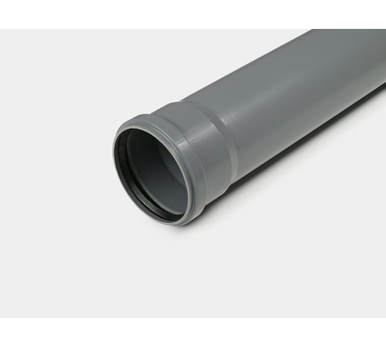 Канализационная труба КОНТУР РР D110x1000 ЭКОНОМ 075270110500 1