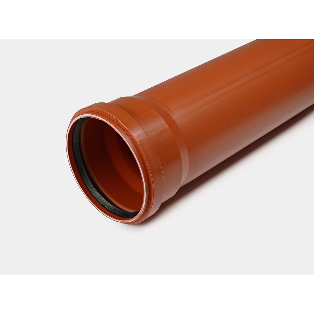 Канализационная труба КОНТУР РР D160x3000 ОРАНЖ 077270160800 - выгодная ...