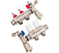 Коллекторная группа Altstream с расходомерами в сборе из нержавеющей стали 1"х3/4" 2 выхода 005071101