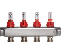 Коллектор COLSYS p878 4 выхода из нержавеющей стали с расходомерами P187811504