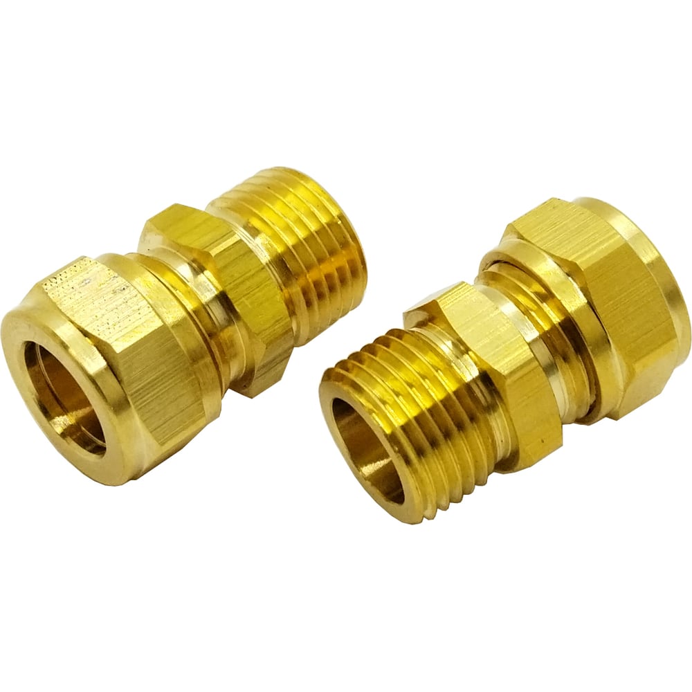 Муфта компрессионная стартовая 1/2" НР, 2 шт HG 4960806 - выгодная цена ...