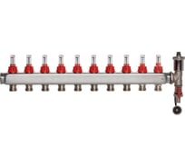 Коллектор COLSYS p887 11 выходов с расходомерами, автоматическим воздухоотводчиком и дренажным шаровым краном 188710511