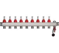 Коллектор COLSYS p878cs 9 выходов с расходомерами, воздухоотводчиком и дренажным клапаном P187810509