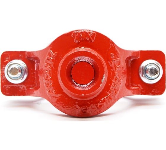 Муфтовый хомут GROOVEX седёлка 53 мм, 2 1/2"x1 1/2" - 76x48 мм XM7648