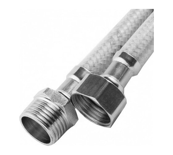 Гибкая подводка в полимерной оплетке TUCAI 0.6 м, 1/2"-1/2", Г/Ш 00079109